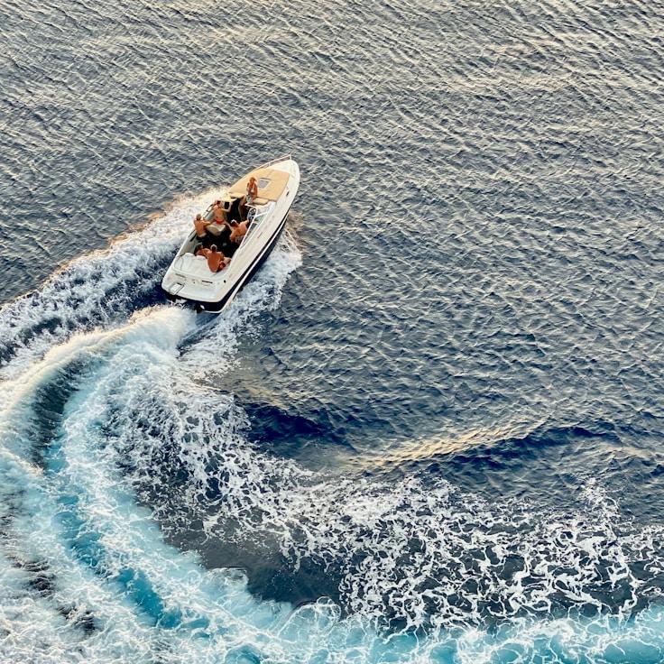 Yachting lifestyle moment